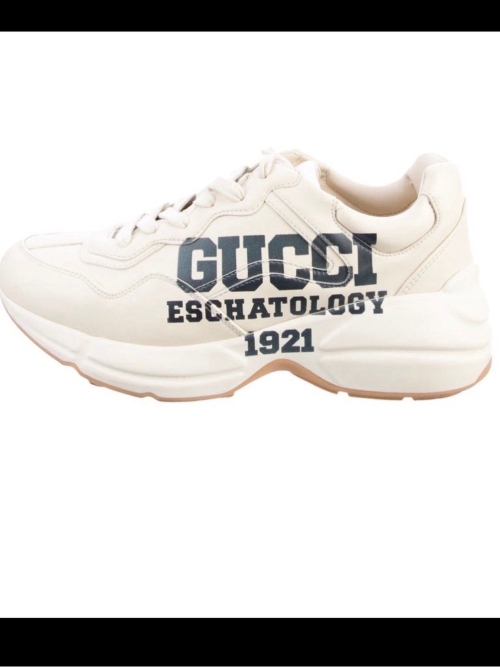 Gucci Cream/Beige Chunky Leather Sneaker